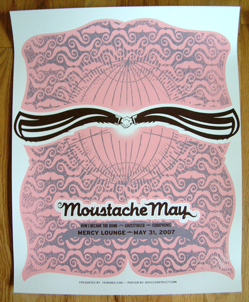 Moustache May show